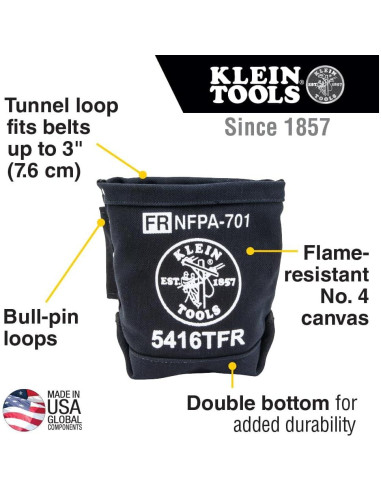 Bolsa de Herramientas Klein Tools 5416TFR Resistente al Fuego