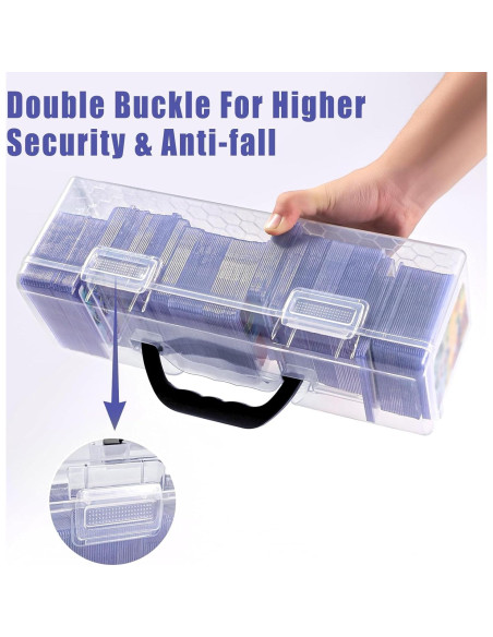 Caja de Almacenamiento Glimstone para Toploaders - Negra