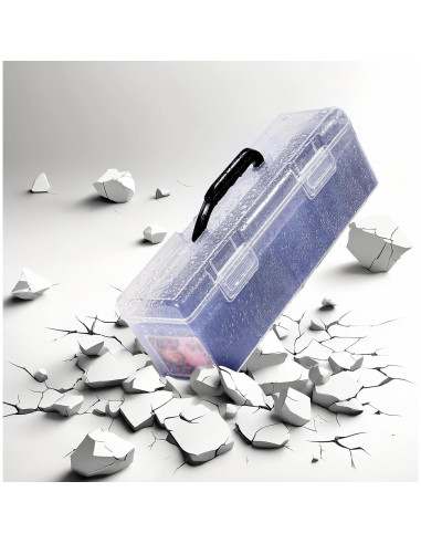 Caja de Almacenamiento Glimstone para Toploaders - Negra