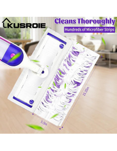 20 Almohadillas Desechables para Trapeador Power Swiffer 2