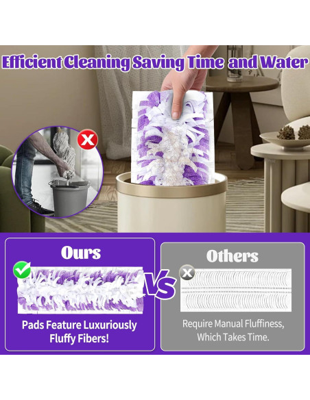 20 Almohadillas Desechables para Trapeador Power Swiffer