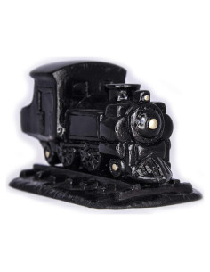 Quemador de Incienso de Madera Natural Incienso de Santa Fe - Motor de Vapor Negro