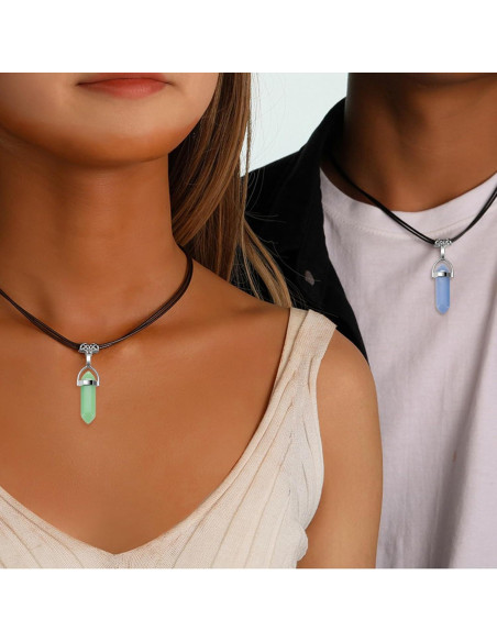 20 Colgantes Luminosa MseaRust 4.1cm para Joyería Halloween