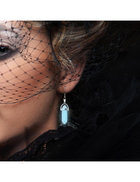 20 Colgantes Luminosa MseaRust 4.1cm para Joyería Halloween