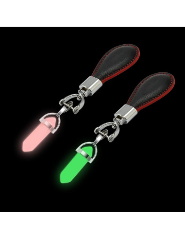 20 Colgantes Luminosa MseaRust 4.1cm para Joyería Halloween