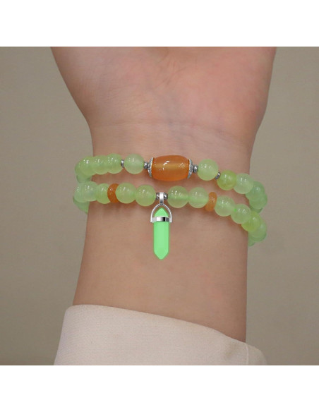 20 Colgantes Luminosa MseaRust 4.1cm para Joyería Halloween