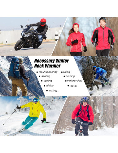 Bencailor 3 Gaiters de Cuello Invierno Hombre Transpirables
