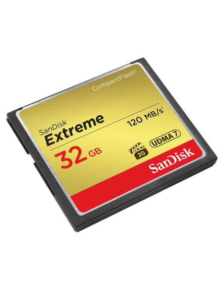 Tarjeta de Memoria SanDisk 32GB Extreme CompactFlash UDMA 7