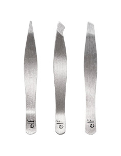 Kit de Pinzas para Cejas e.l.f. - 3 Mini Pinzas Veganas