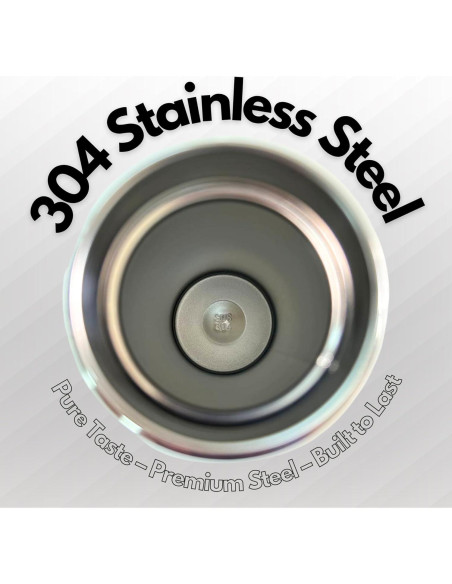 Botella Infusora de Té VCFROST 20oz Acero Inoxidable Doble Pared