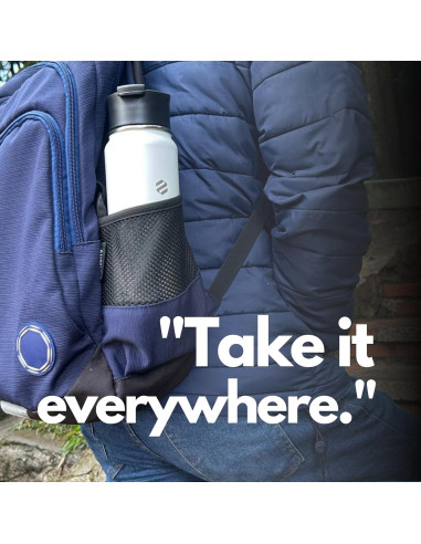 Botella Infusora de Té VCFROST 20oz Acero Inoxidable Doble Pared