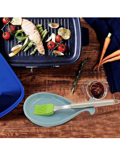 Reposap cucharas de cerámica Aqua en forma de ballena 12.2x19.8cm 2