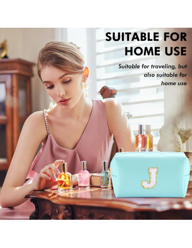 Bolsa de Maquillaje Personalizada URSKYTOUS Azul 18x11cm