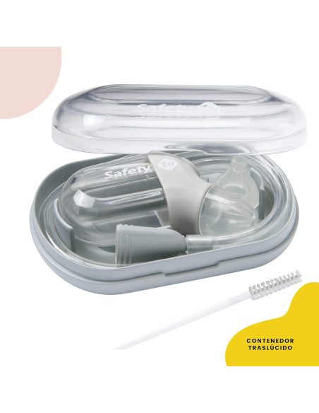 Aspirador Nasal BoogEase Safety 1st Gris - Paquete de 2