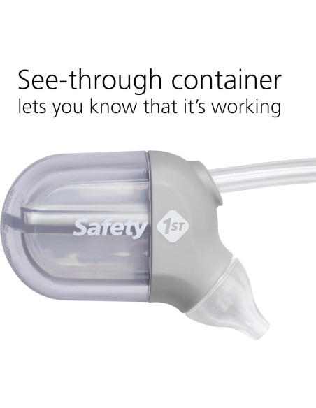 Aspirador Nasal BoogEase Safety 1st Gris - Paquete de 2