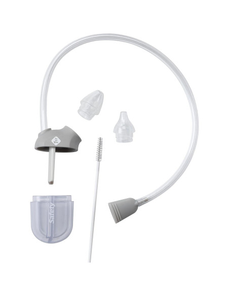 Aspirador Nasal BoogEase Safety 1st Gris - Paquete de 2