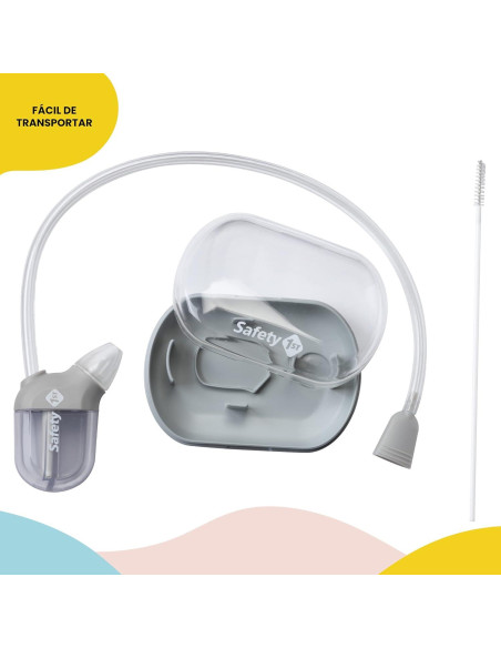 Aspirador Nasal BoogEase Safety 1st Gris - Paquete de 2