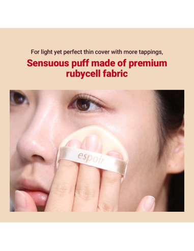 Espoir Be Velvet Air Puff 1 Cuenta Beige - Aplicador Maquillaje