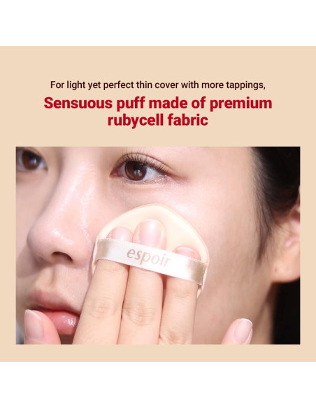 Espoir Be Velvet Air Puff 1 Cuenta Beige - Aplicador Maquillaje