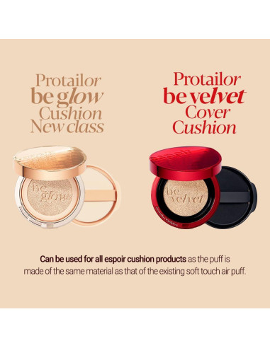 Espoir Be Velvet Air Puff 1 Cuenta Beige - Aplicador Maquillaje