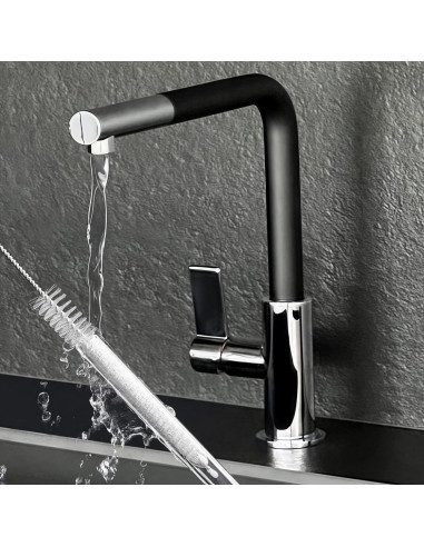 Cepillo Limpiador de Popotes 6 PCS AHHKZT 30 cm Nylon Acero Inoxidable