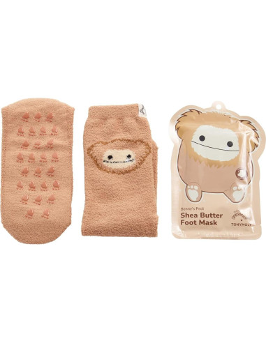 Set Pedi TONYMOLY x Squishmallows Benny - Mascarilla y Calcetines