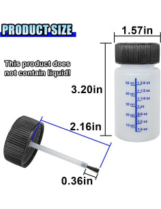 Botella de Retoque de Pintura DUSCOKE 60ml con Brocha - 3PCS 2