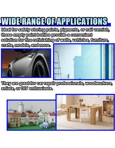 Botella de Retoque de Pintura DUSCOKE 60ml con Brocha - 3PCS