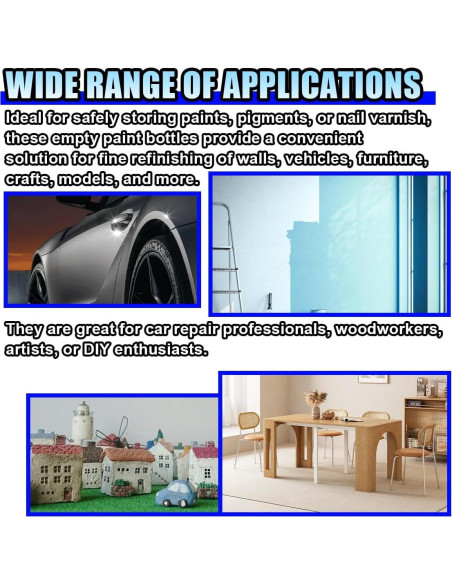 Botella de Retoque de Pintura DUSCOKE 60ml con Brocha - 3PCS