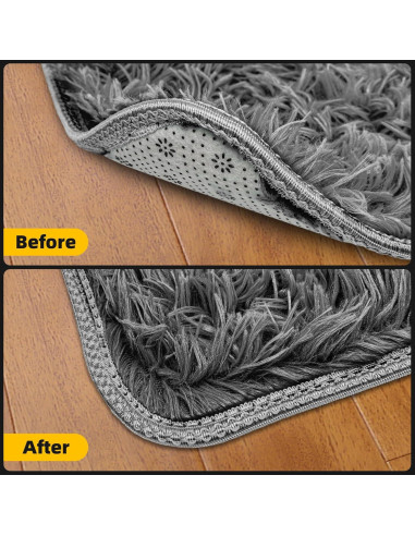 Agarradores de Alfombra SANKEMU Antideslizantes Reutilizables 8 Piezas