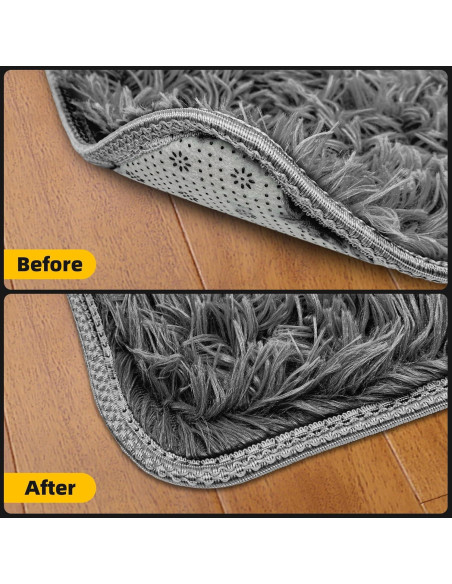 Agarradores de Alfombra SANKEMU Antideslizantes Reutilizables 8 Piezas