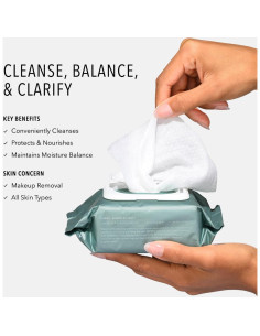 Toallitas Faciales Micelares HydroPeptide 30 Unidades Hidratantes 2