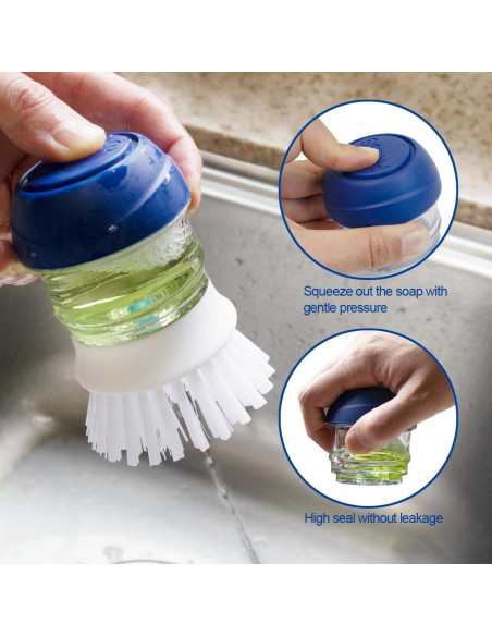 Estropajo para Platos CELOX con Dispensador de Jabón 108g