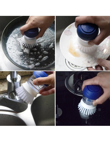 Estropajo para Platos CELOX con Dispensador de Jabón 108g