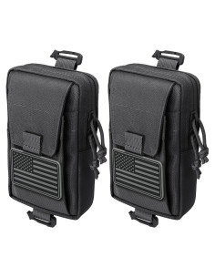 Bolsa Molle LIVANS para Mochila Táctica 4 Bolsillos Nylon