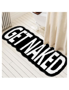 Alfombra de Baño Homantic Get Naked 60x150 cm Antideslizante