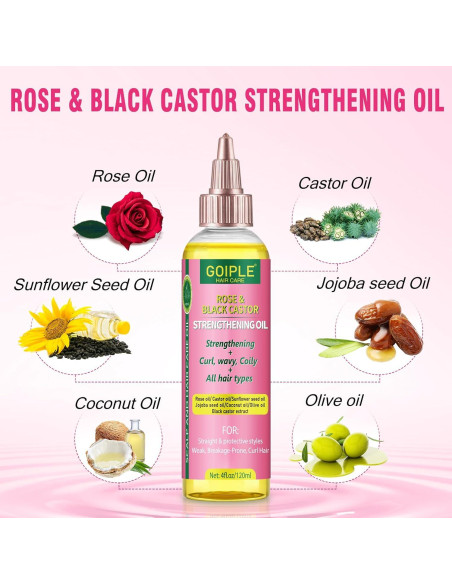 Kit de Estilizado Goiple 7pcs: Cera de Control de Bordes y Aceite