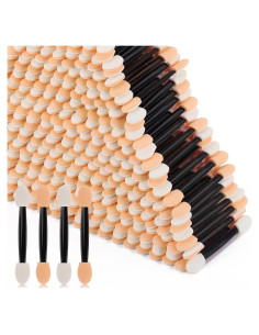 1000 Aplicadores de Sombra de Ojos Desechables Tbestmax - Negro