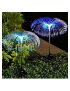 Luces de Jardín Solar Myuilor 7 Colores IP65 2 Piezas