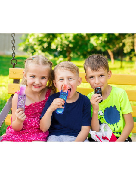 Mangas Reutilizables para Helados 6 Piezas Neopreno Multicolor