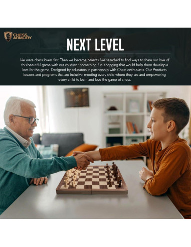 Reloj Digital de Ajedrez Chess Armory - Temporizador Portátil