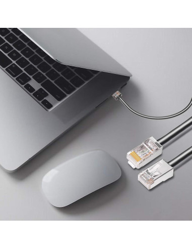 Conectores RJ45 Cat6 Blindados iGreely 50 Unidades 8P8C