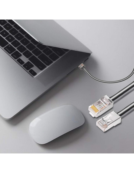 Conectores RJ45 Cat6 Blindados iGreely 50 Unidades 8P8C