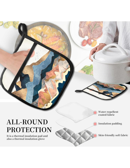 Agarradera de Cocina JYCardPKT Resistente al Calor 20.5 cm