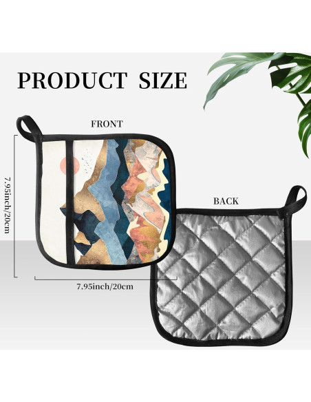 Agarradera de Cocina JYCardPKT Resistente al Calor 20.5 cm