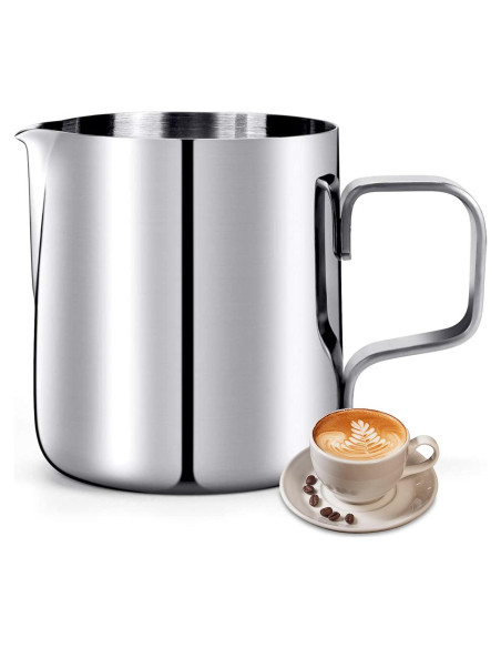 Jarra Espumadora de Leche HULISEN 200ml Acero Inoxidable