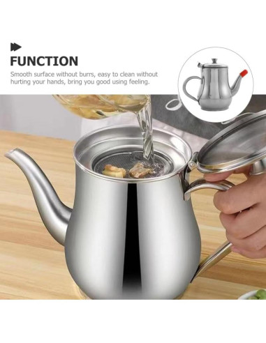 Tanque de Almacenamiento de Aceite Cabilock 300ml Acero Inoxidable