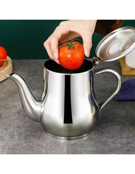 Tanque de Almacenamiento de Aceite Cabilock 300ml Acero Inoxidable