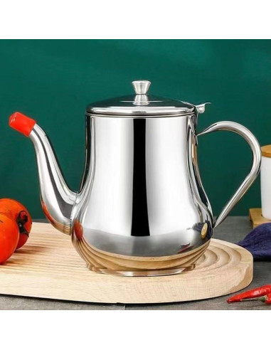 Tanque de Almacenamiento de Aceite Cabilock 300ml Acero Inoxidable