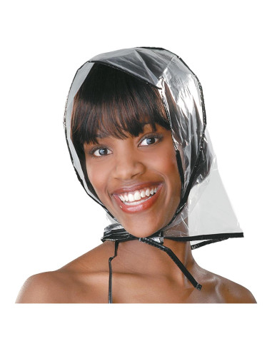 Bonete de Lluvia Donna para Mujeres con Visera Transparente